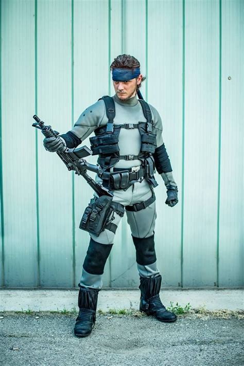 solid snake cosplay|metal gear solid snake cosplay.